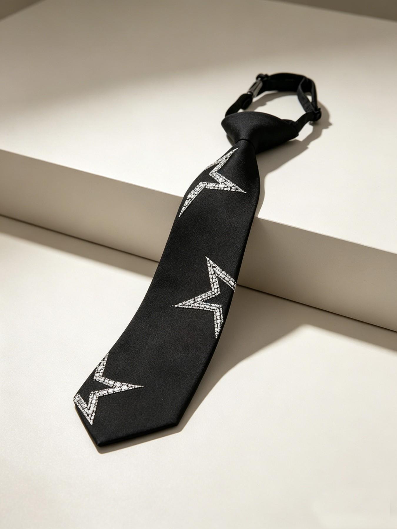 Bow Tie Pre Tied - Готовый галстук с пайетками в виде
