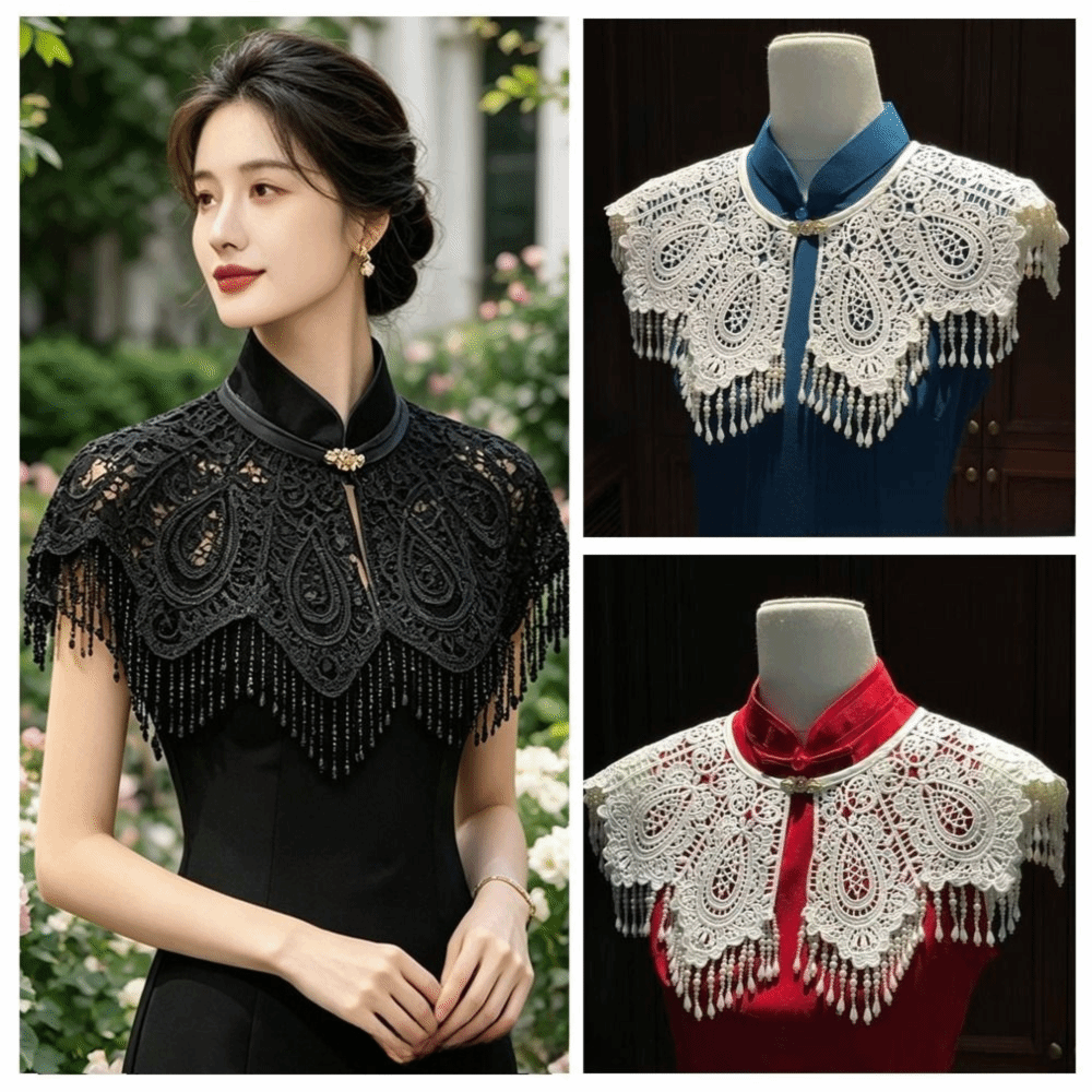Stole Wedding Shawl - Полиэстеровая шаль-чхонсам в новом китайском стиле,