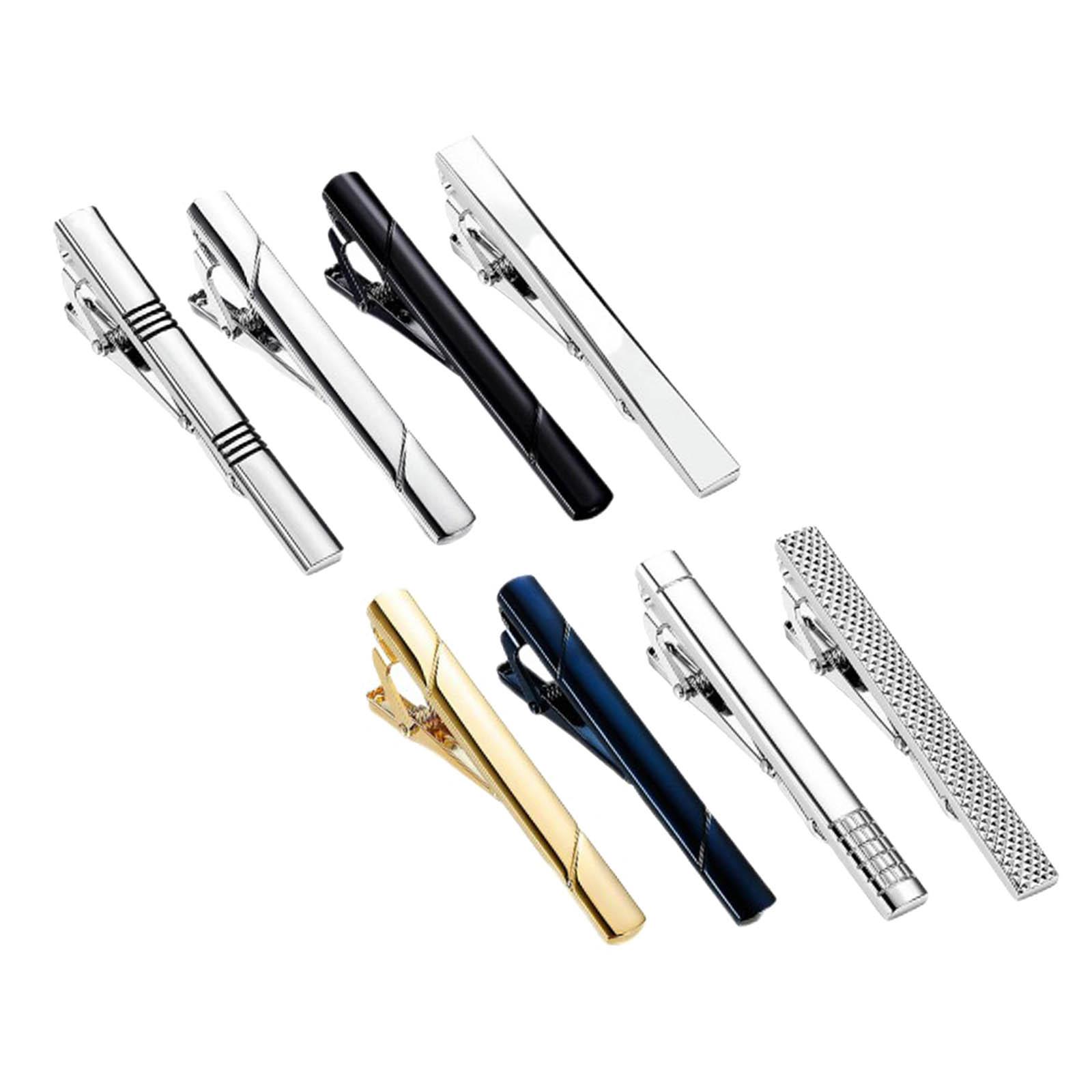 Набор из 8 простых универсальн – обзор и цена Tie Bar Set Gift