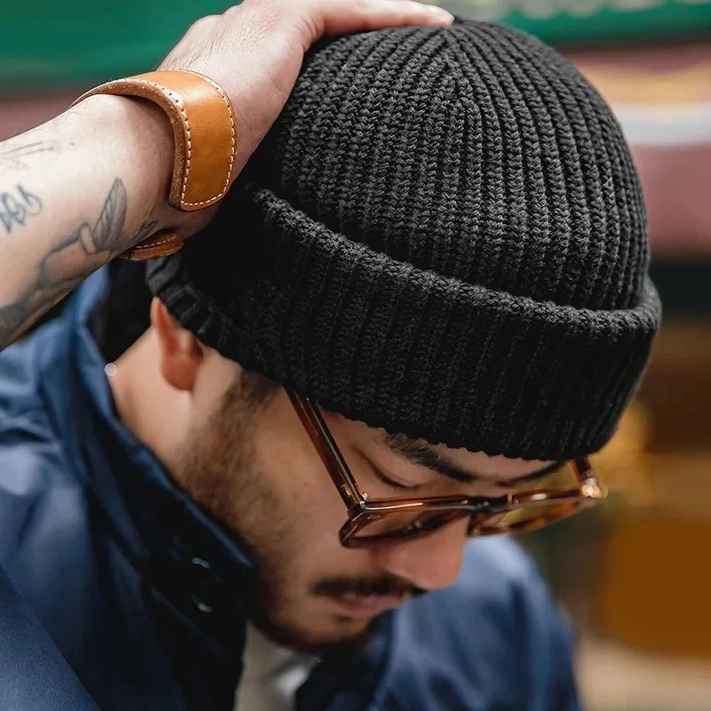 Мужские зимние шапки Skullies, – обзор и цена Muffler Men Wool