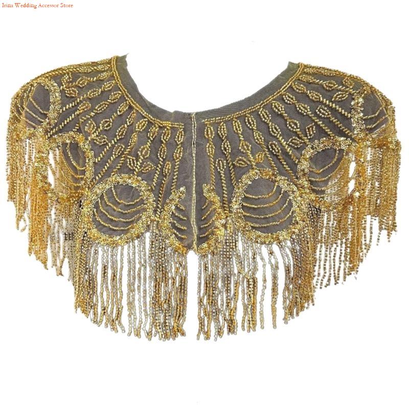 G92D Вышитые блестками кисточк – обзор и цена Stole Wedding Shawl