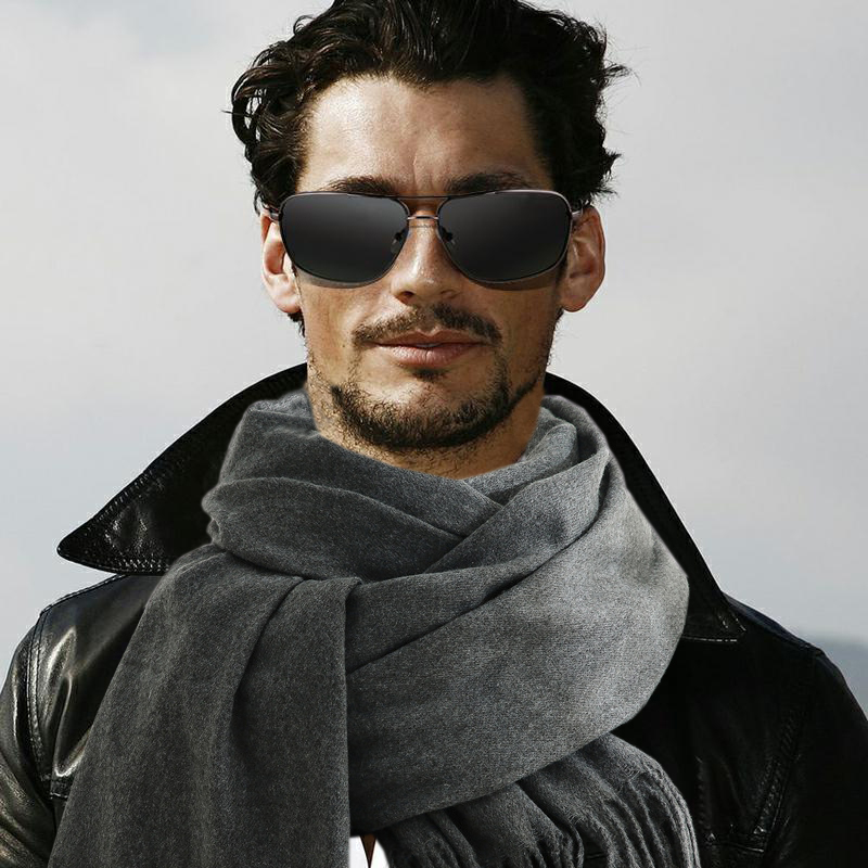 Модный мужской шарф, зимний те – обзор и цена Muffler Men Wool
