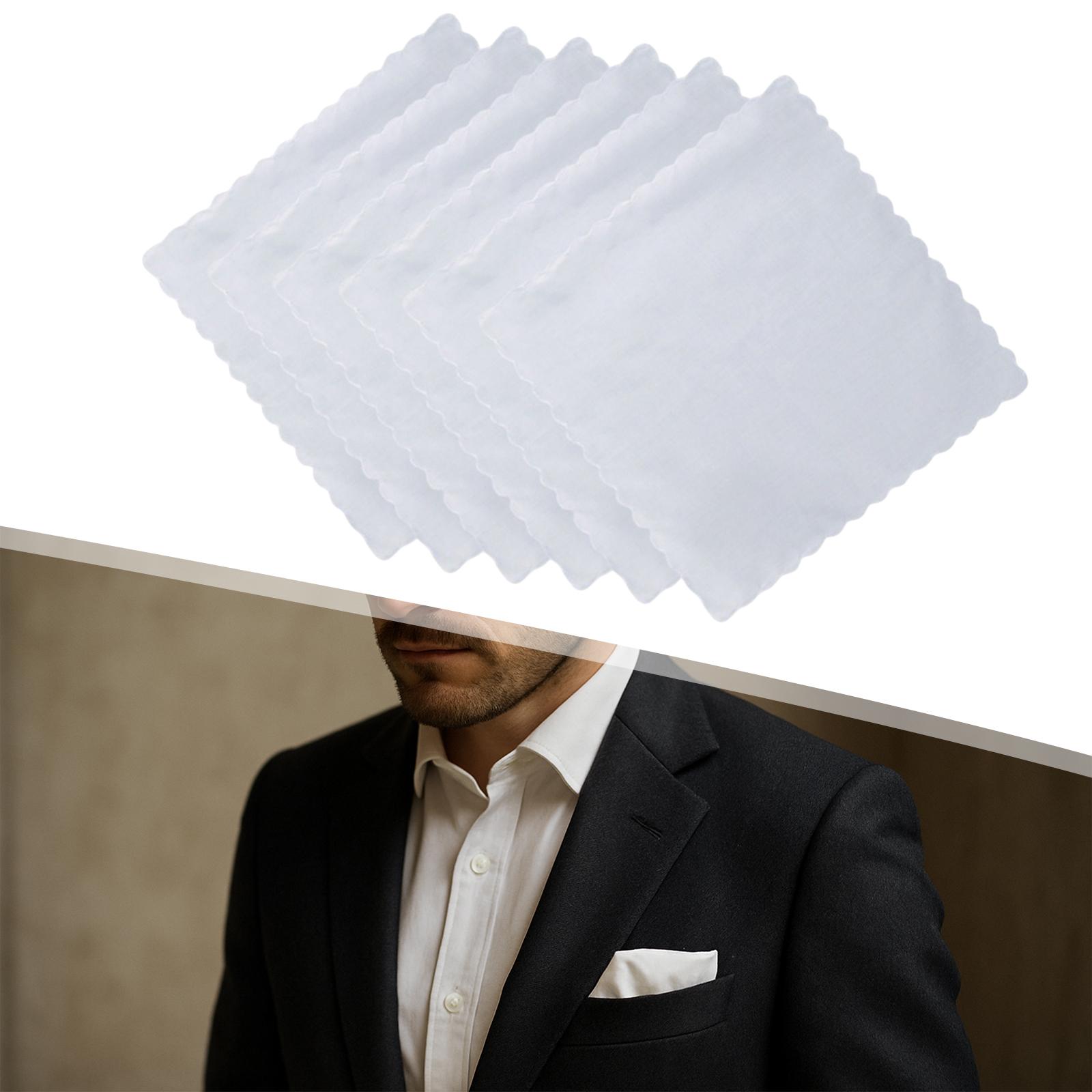 6 шт. хлопковых носовых платко – обзор и цена Handkerchief Cotton Men