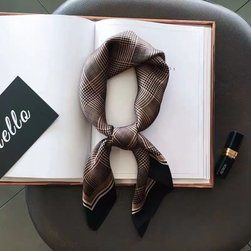 Новая мода квадратный шарф с п – обзор и цена Ascot Neck Scarf
