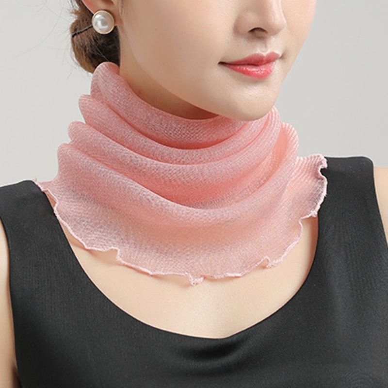Весенне-летний шифоновый шарф  – обзор и цена Ascot Neck Scarf