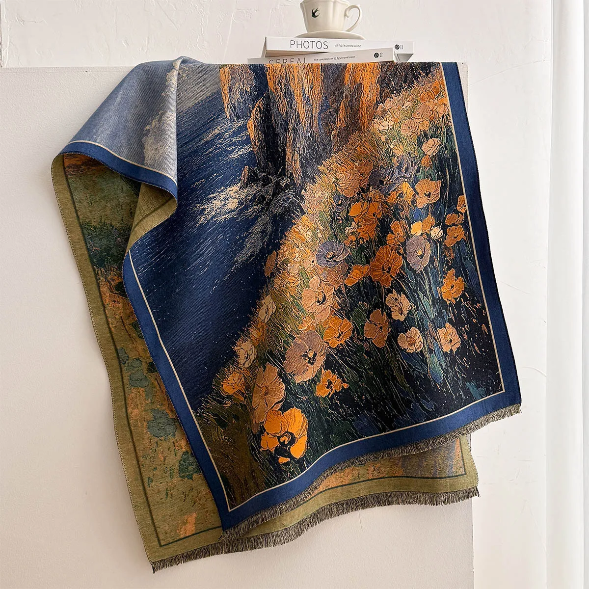 Женский шарф из искусственного – обзор и цена Pashmina Wrap Large