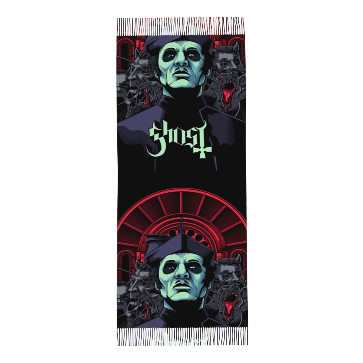 Шаль Ghost Band для женщин, те – обзор и цена Pashmina Wrap Large